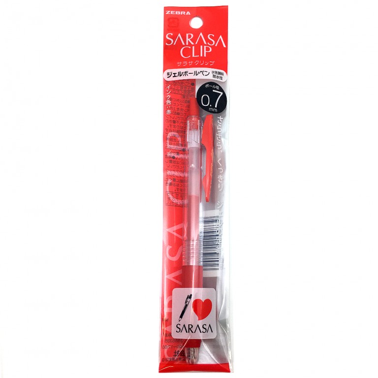 ゼブラ サラサクリップジェルボールペン 0 7 赤 100円ショップ通販 Shop100 Hapima ハピマ ハッピーマーケット