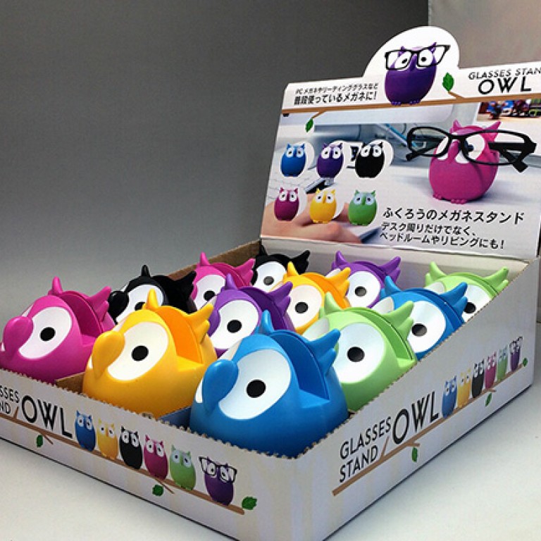 ふくろうのメガネスタンド 100円ショップ通販 Shop100 Hapima ハピマ ハッピーマーケット