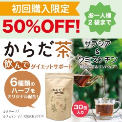 【お試し商品】からだ茶 サラシア&クミスクチン