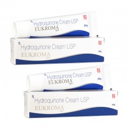 ユークロマクリーム ハイドロキノン4％ 2本セット（1本/20g）