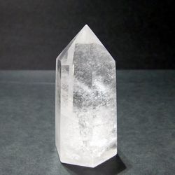 水晶ポイント 六角柱 クリスタル ポイント 111g